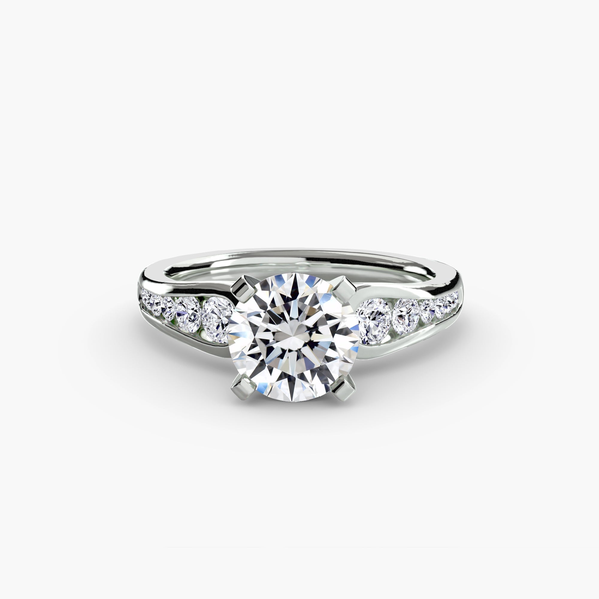 Solitaire serti pavé 2