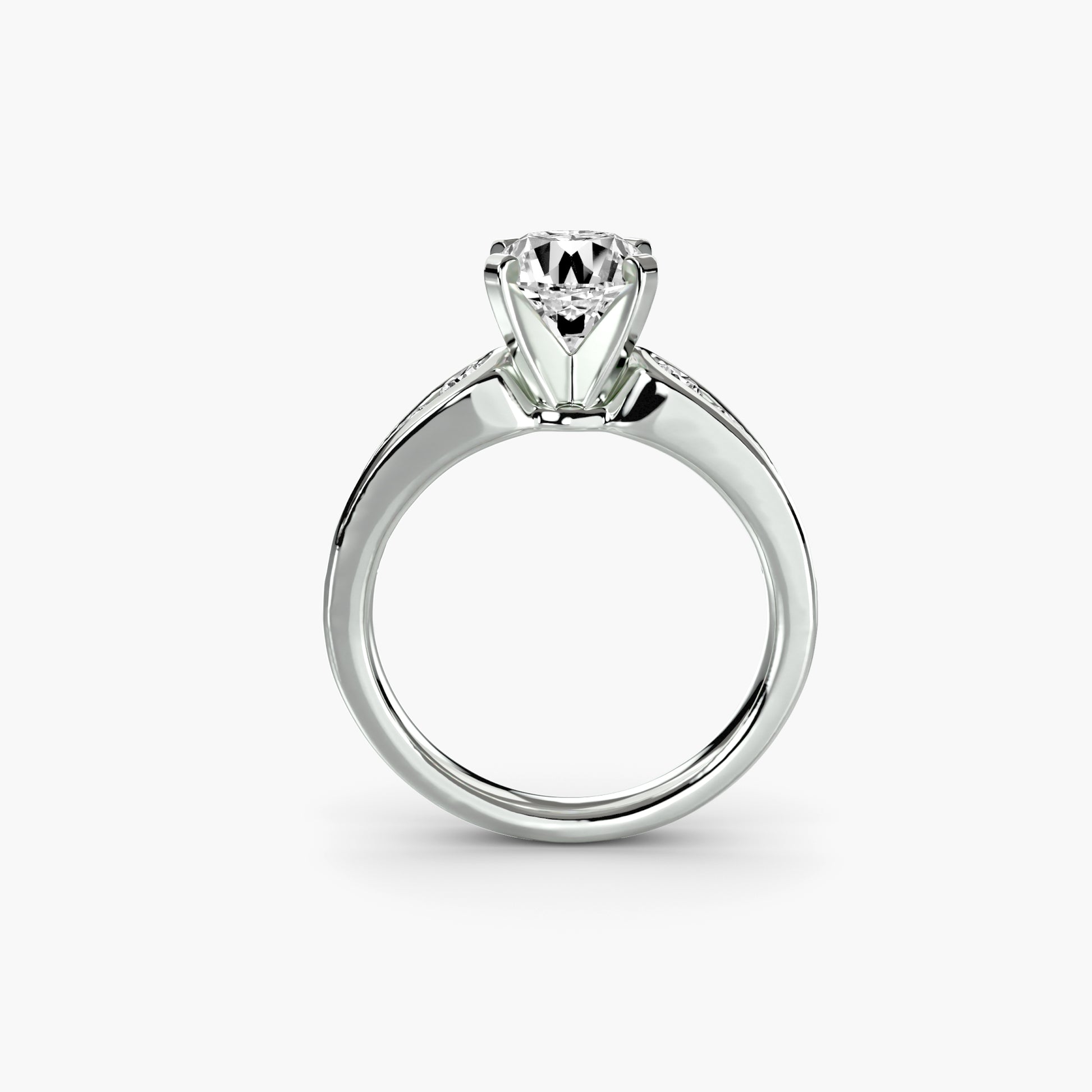 Solitaire serti pavé 2