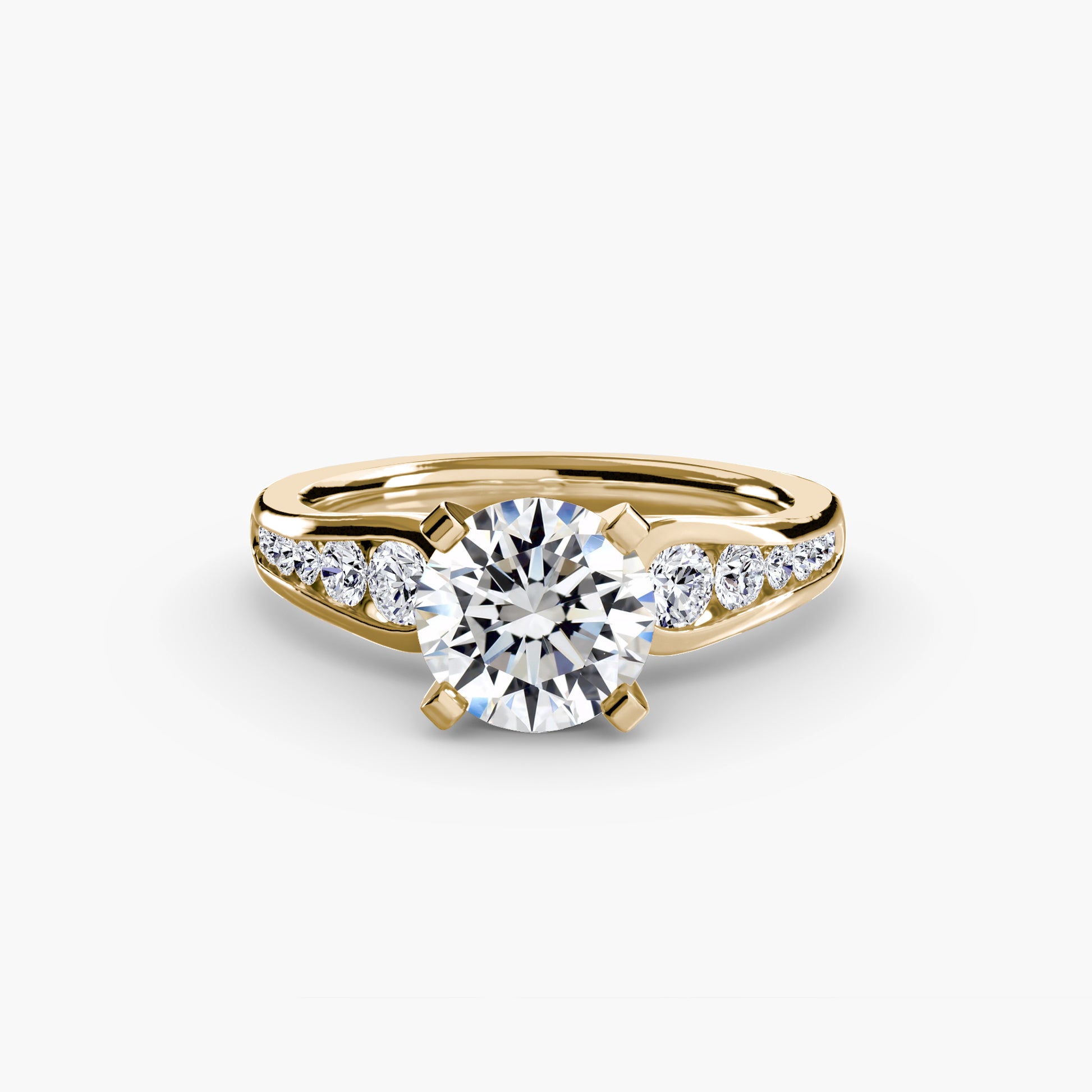 Solitaire serti pavé 2