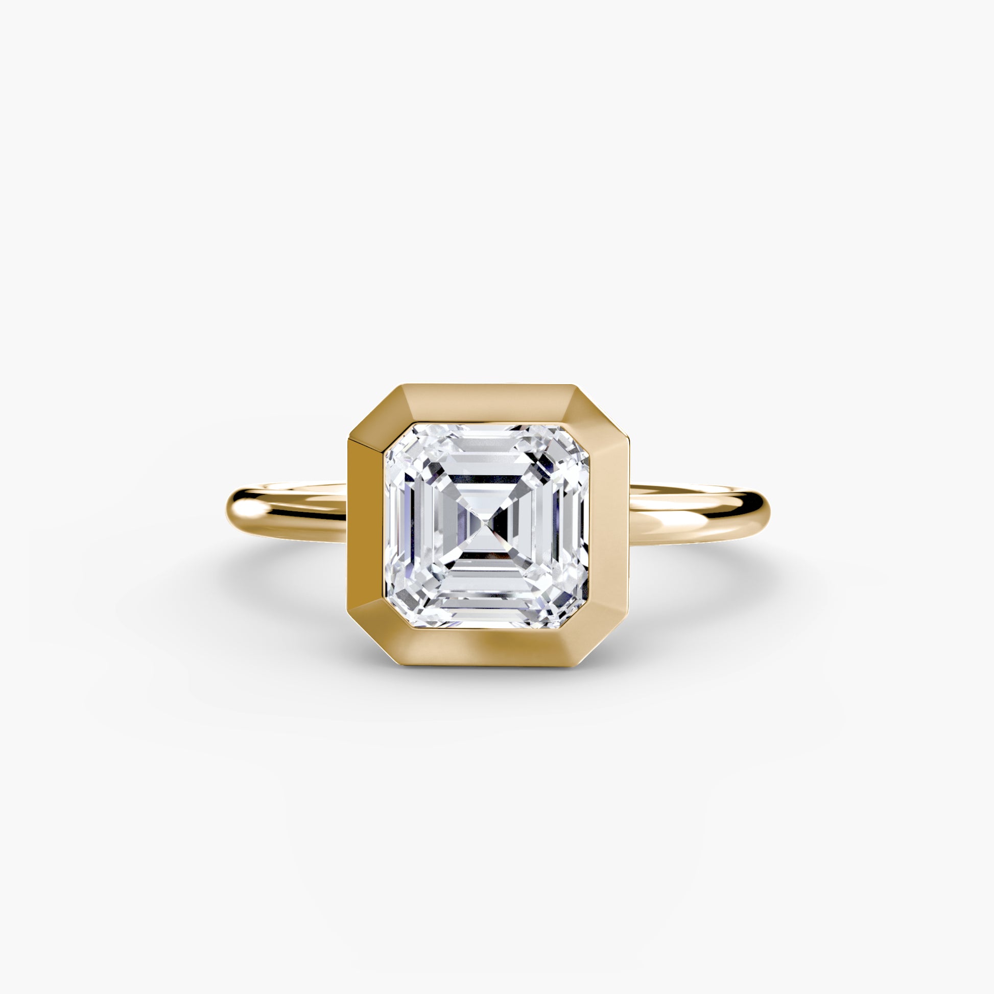 Le solitaire serti clos