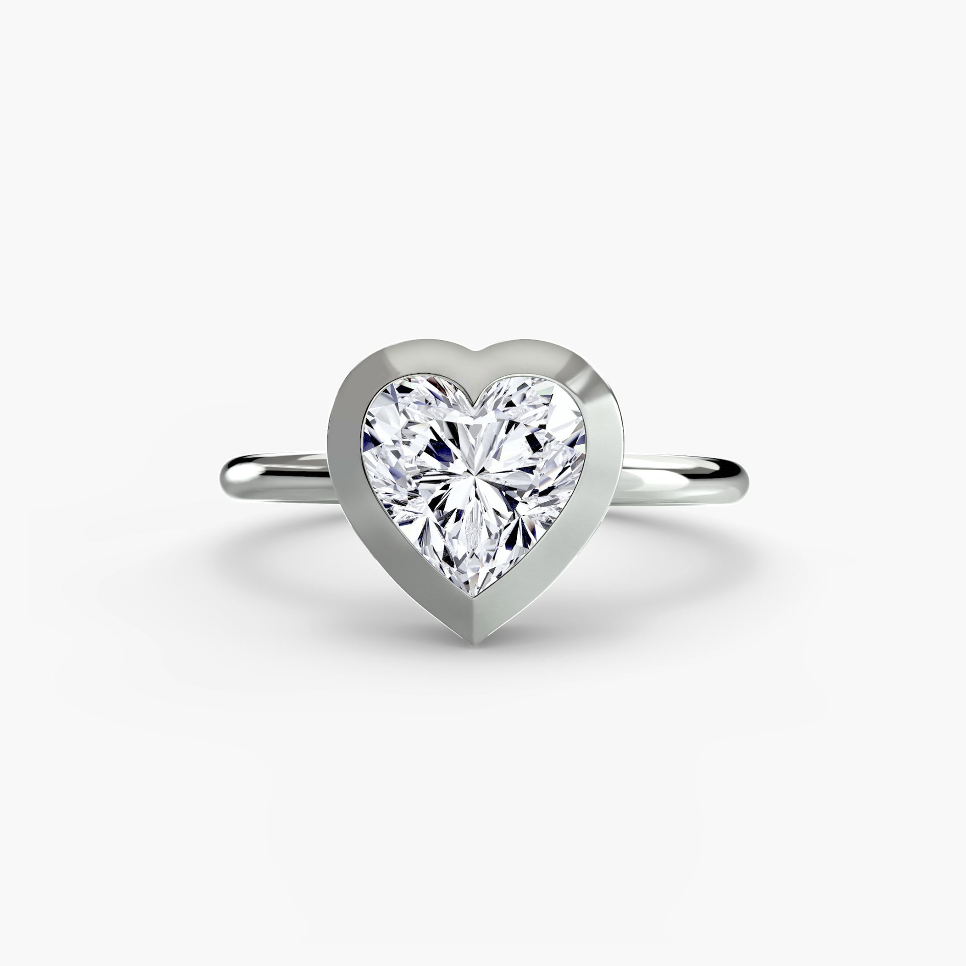 Le solitaire serti clos