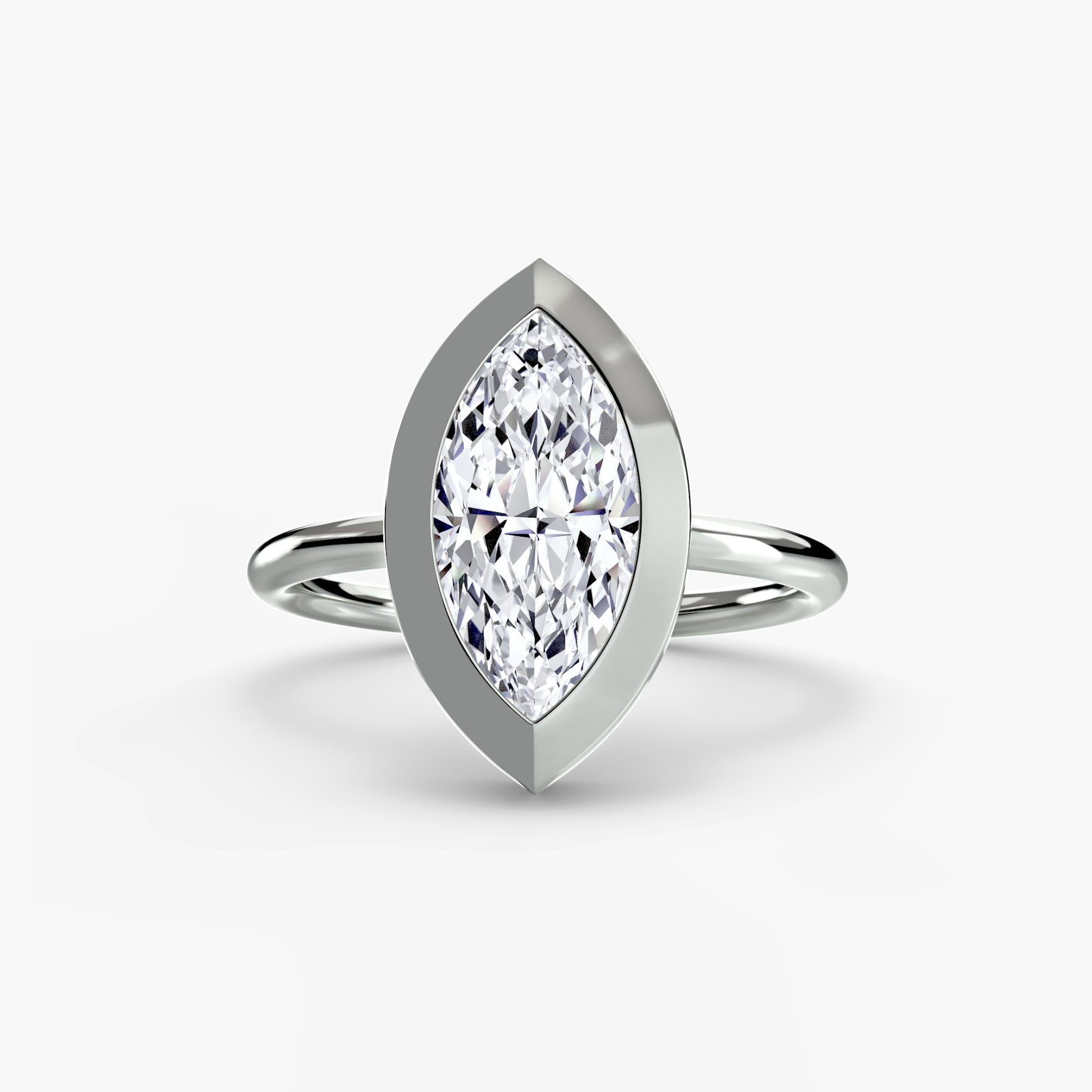Le solitaire serti clos