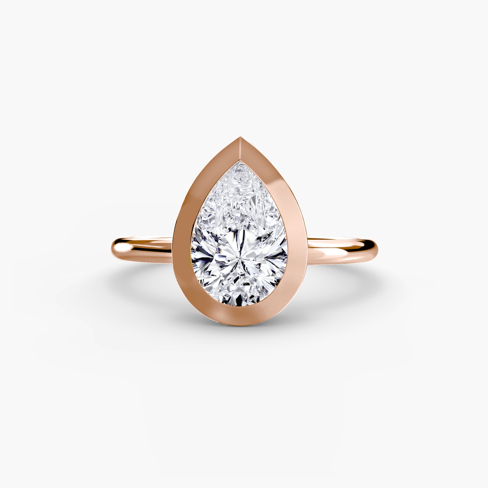 Le solitaire serti clos