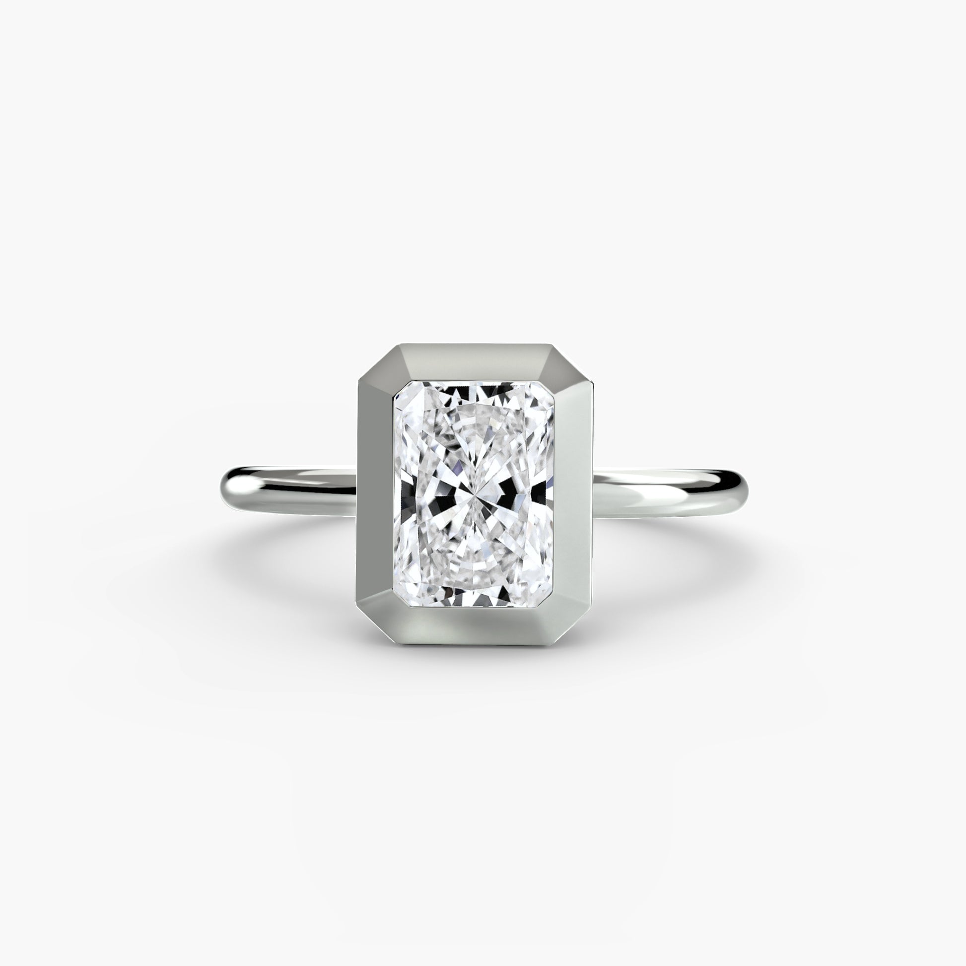 Le solitaire serti clos