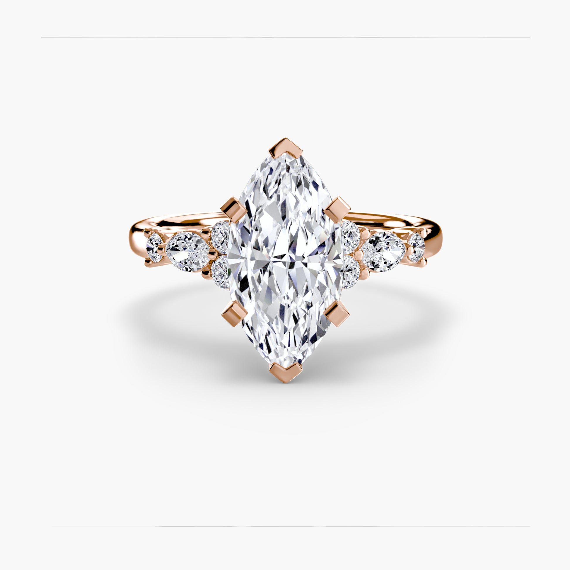 Le Solitaire Accent Floral