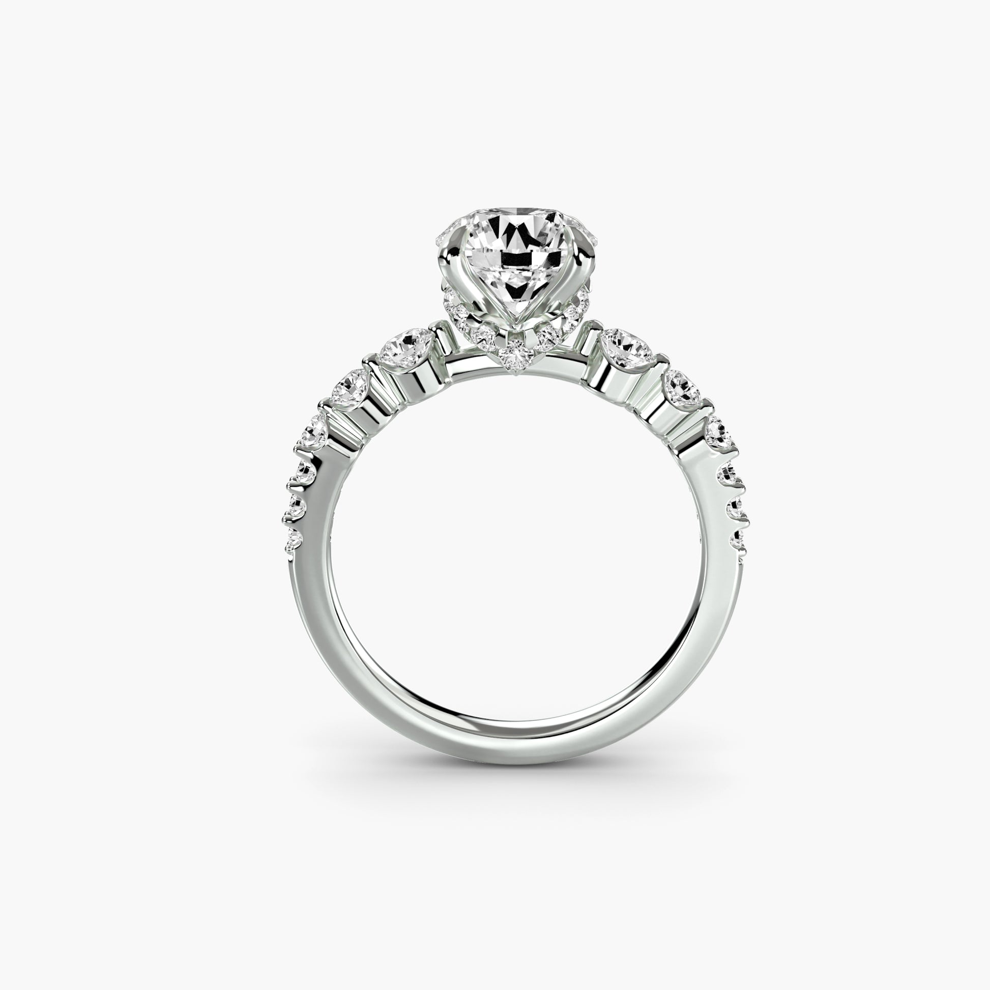 La bague Cascade en diamant