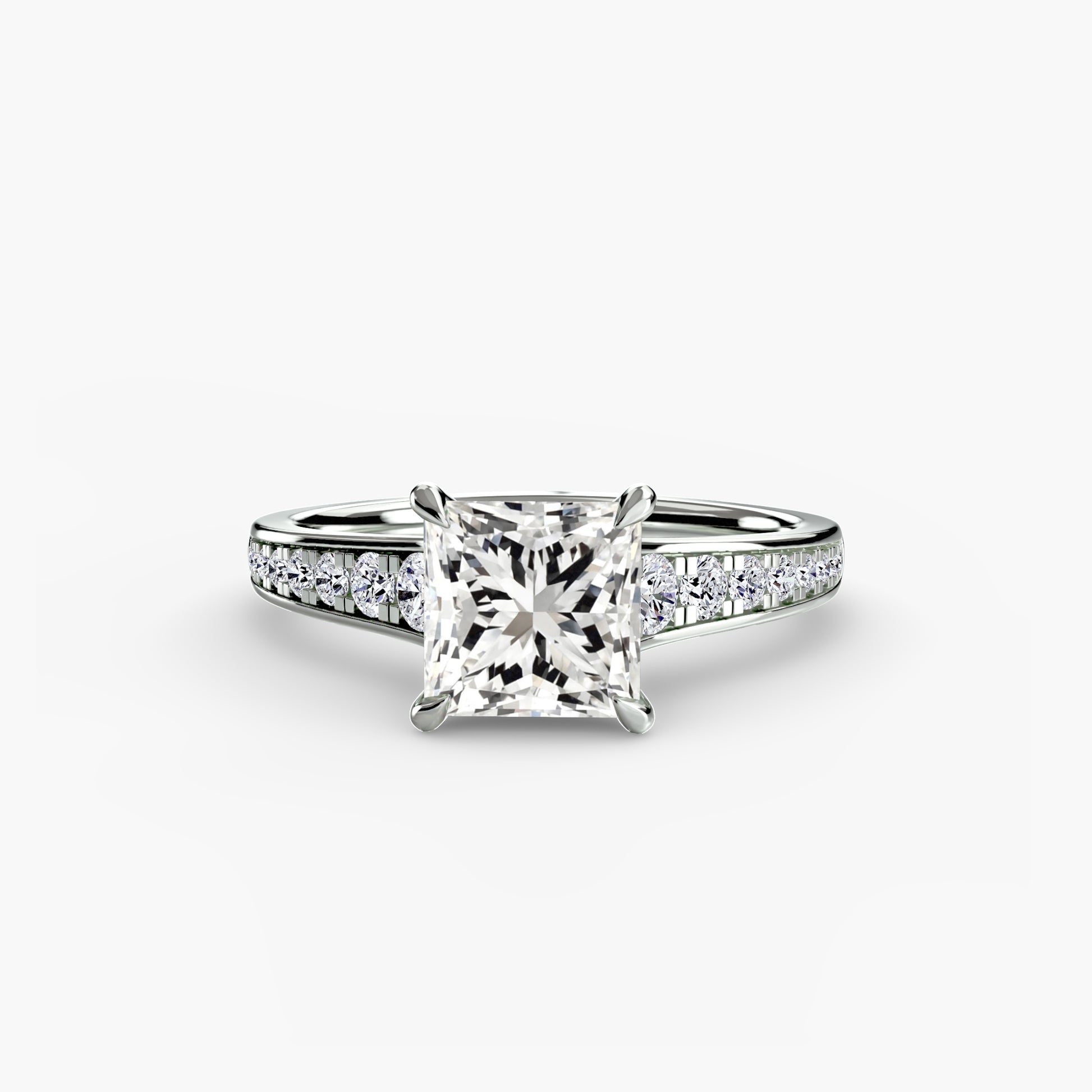 Solitaire avec pavé 7