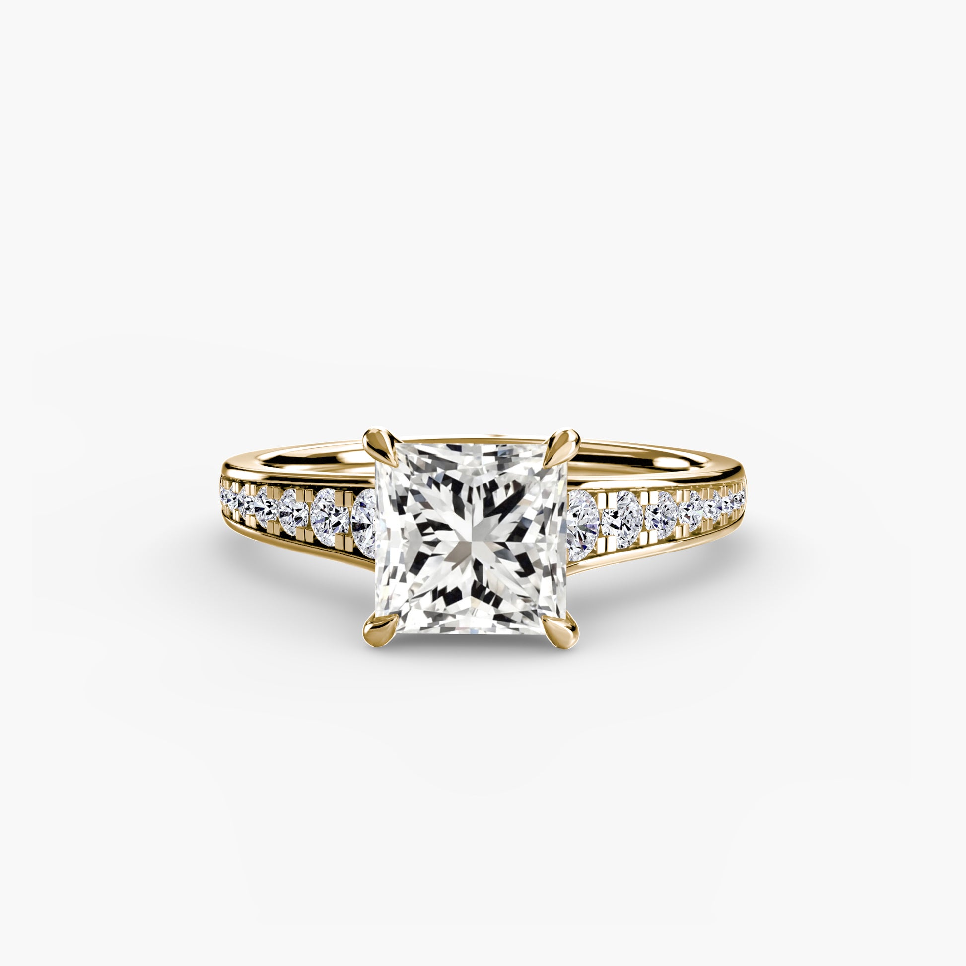 Solitaire avec pavé 7