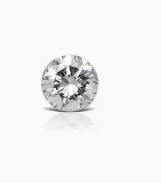 Invisible Setting Stud earrings 4ct total weight