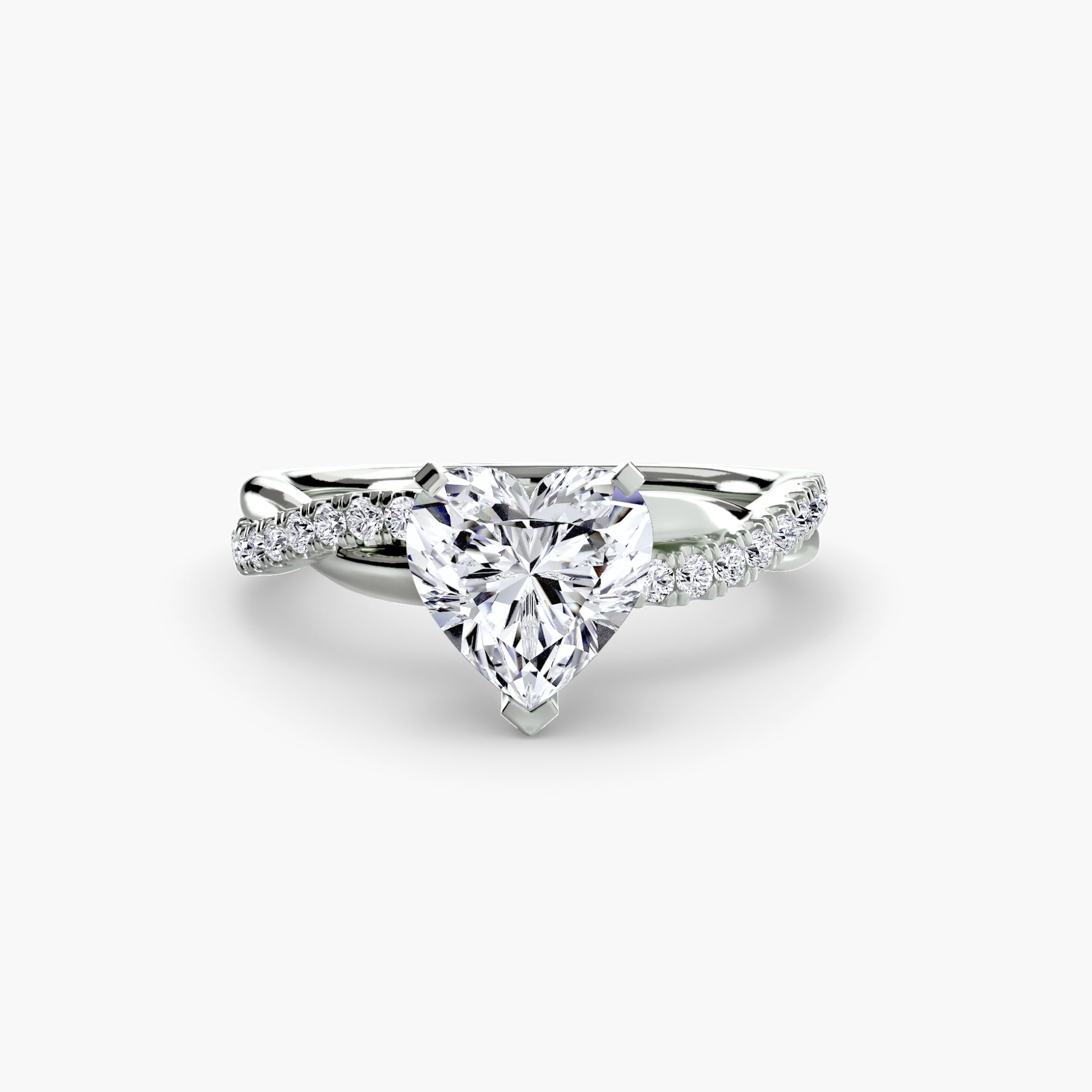 La Bague Pavée Torsade Émeraude