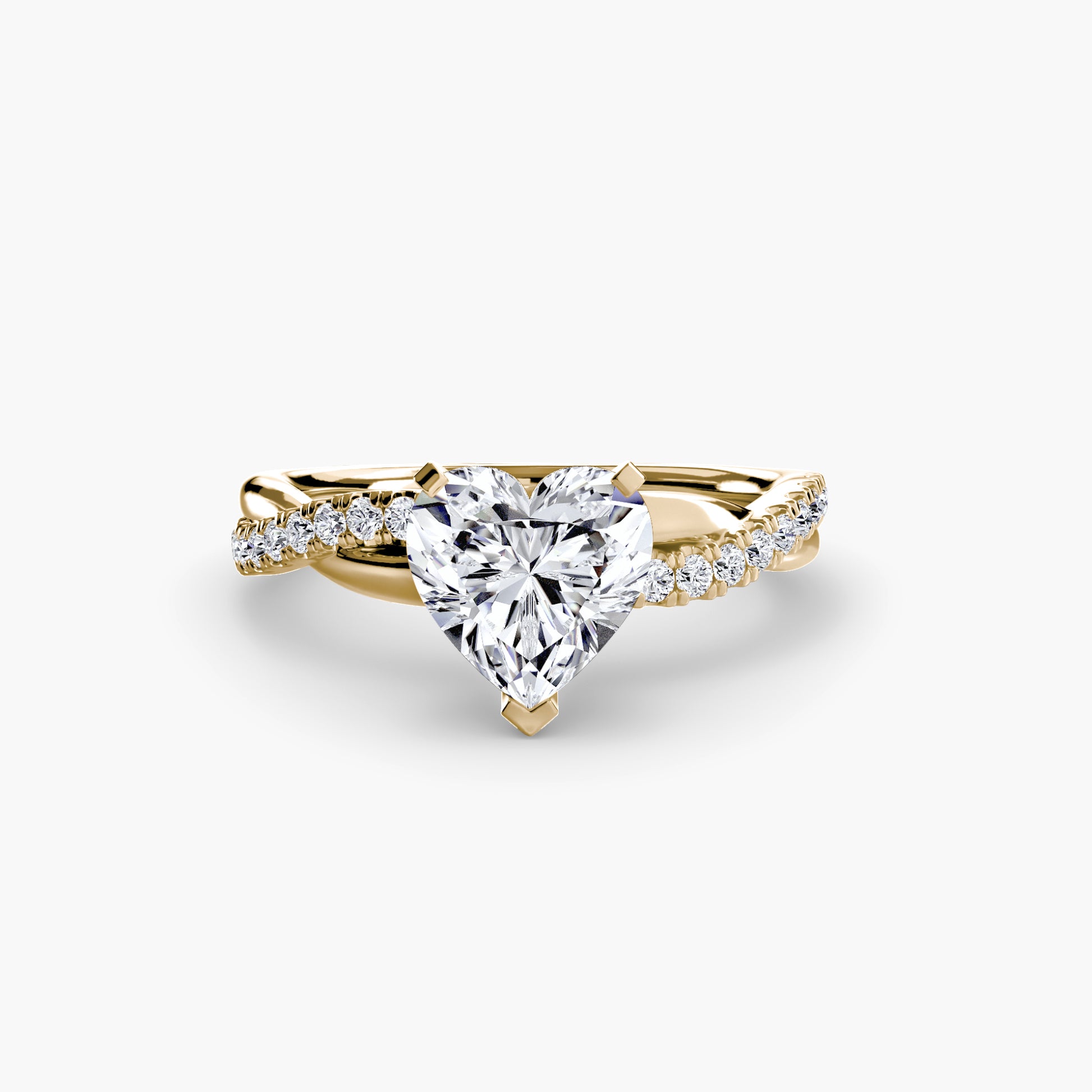 La Bague Pavée Torsade Émeraude