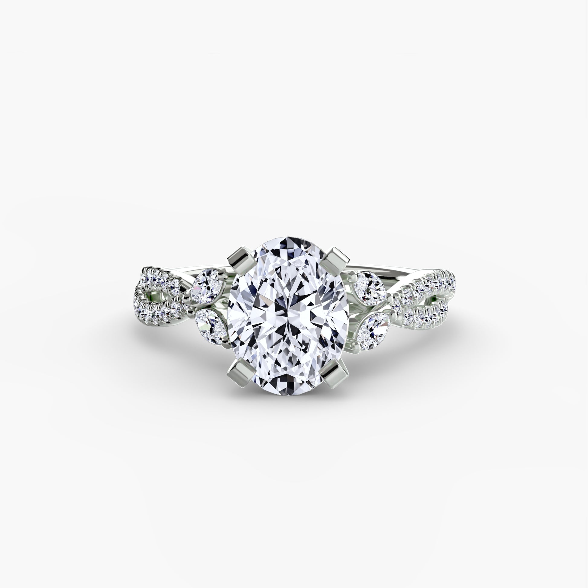 La bague Twist Pavé
