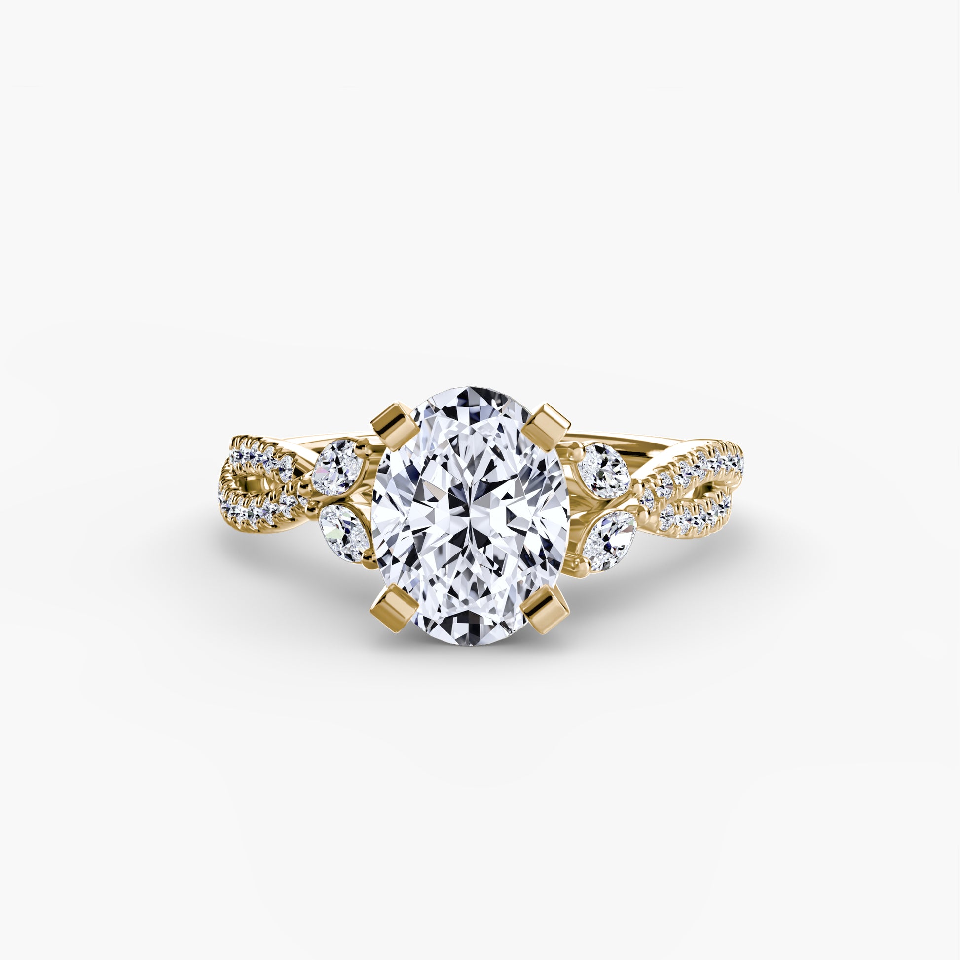 La bague Twist Pavé
