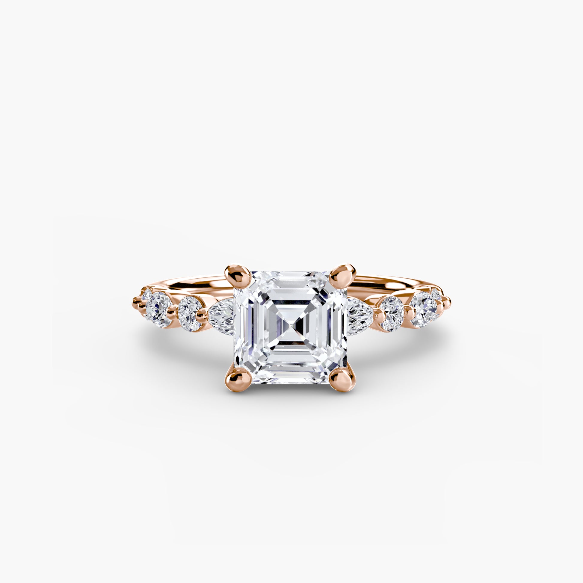 Solitaire avec pavé Éternité 2
