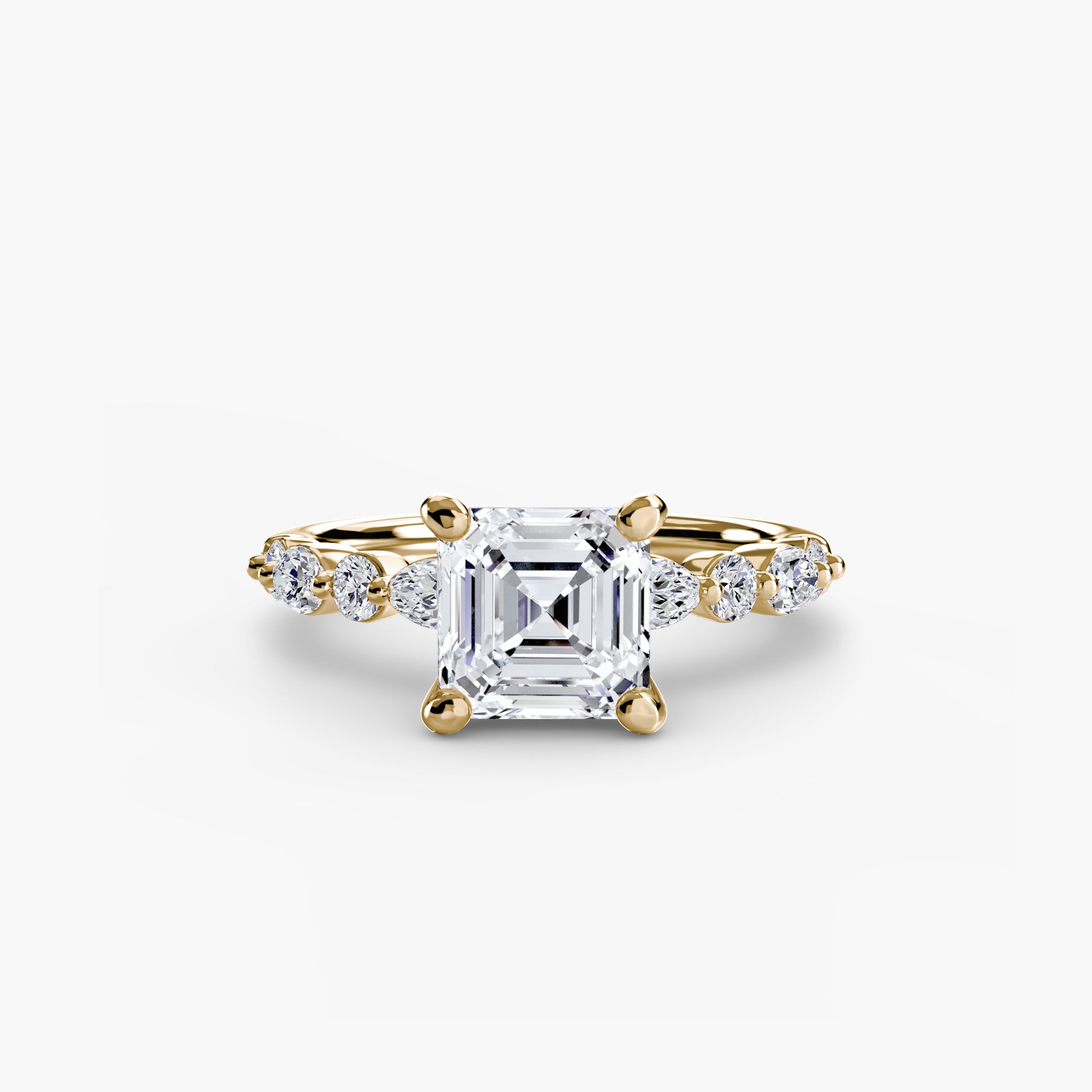 Solitaire avec pavé Éternité 2
