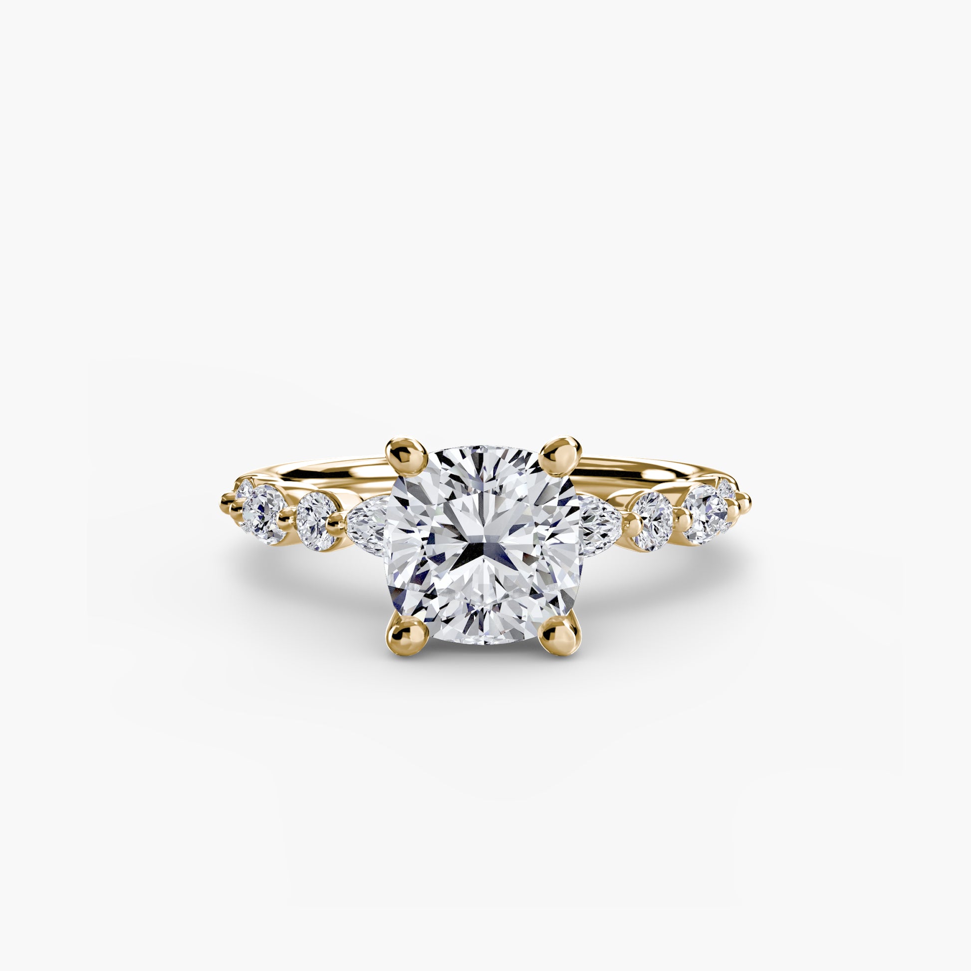 Solitaire avec pavé Éternité 2
