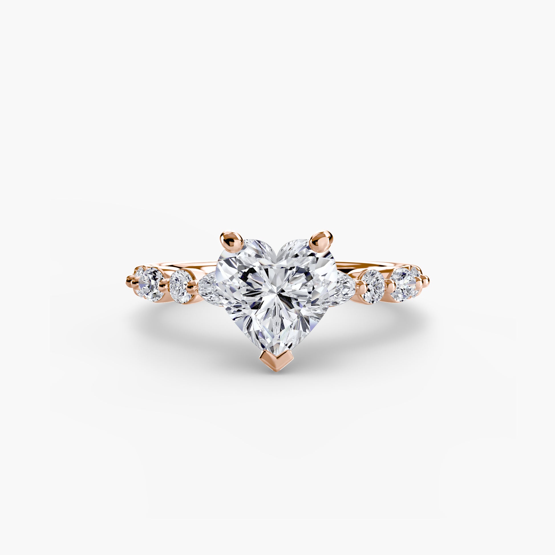 Solitaire avec pavé Éternité 2