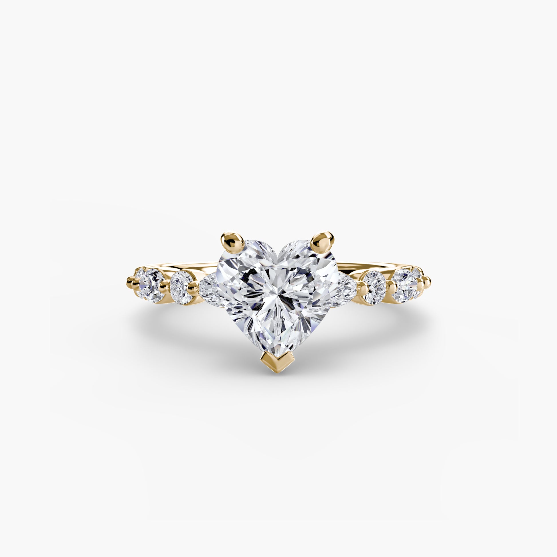 Solitaire avec pavé Éternité 2