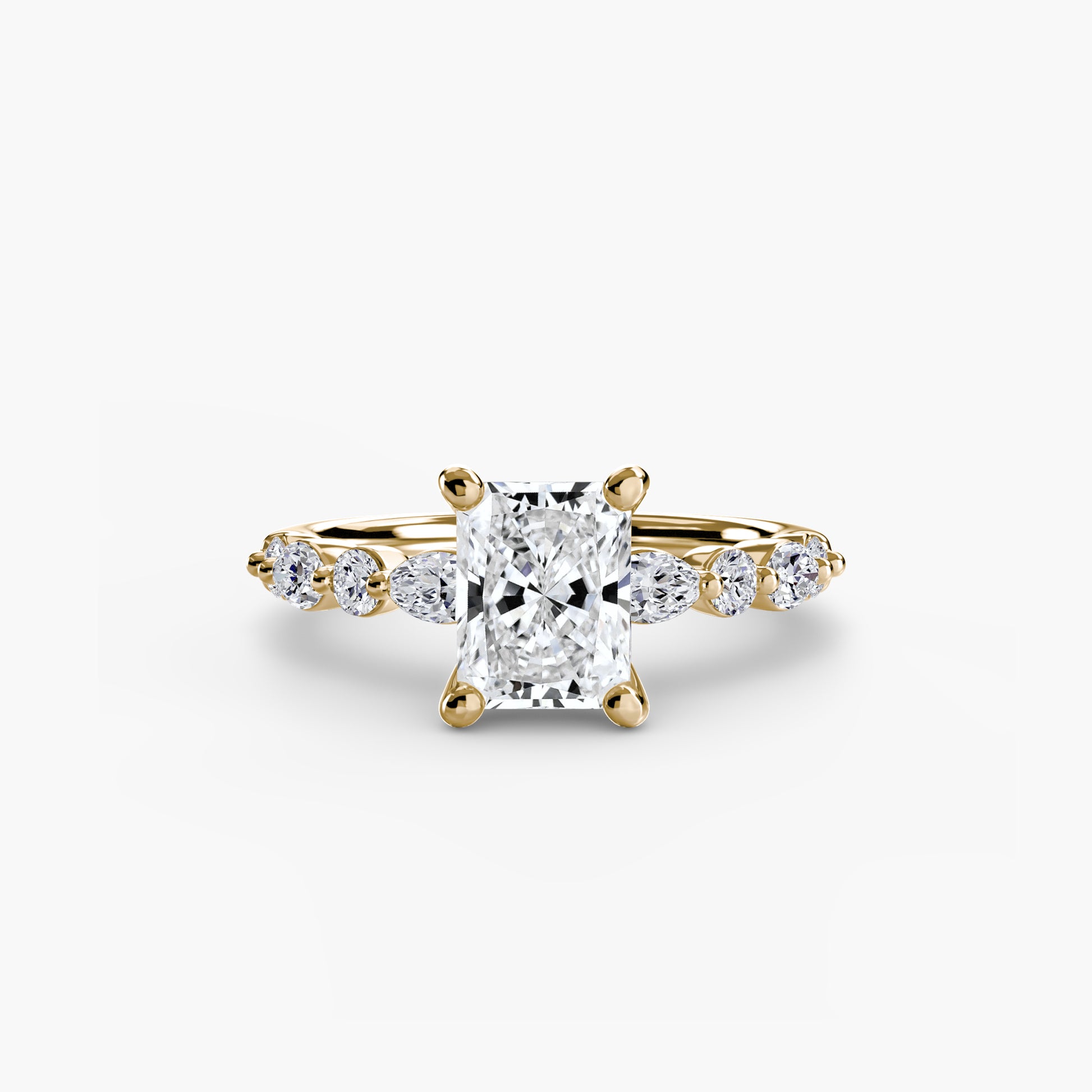 Solitaire avec pavé Éternité 2