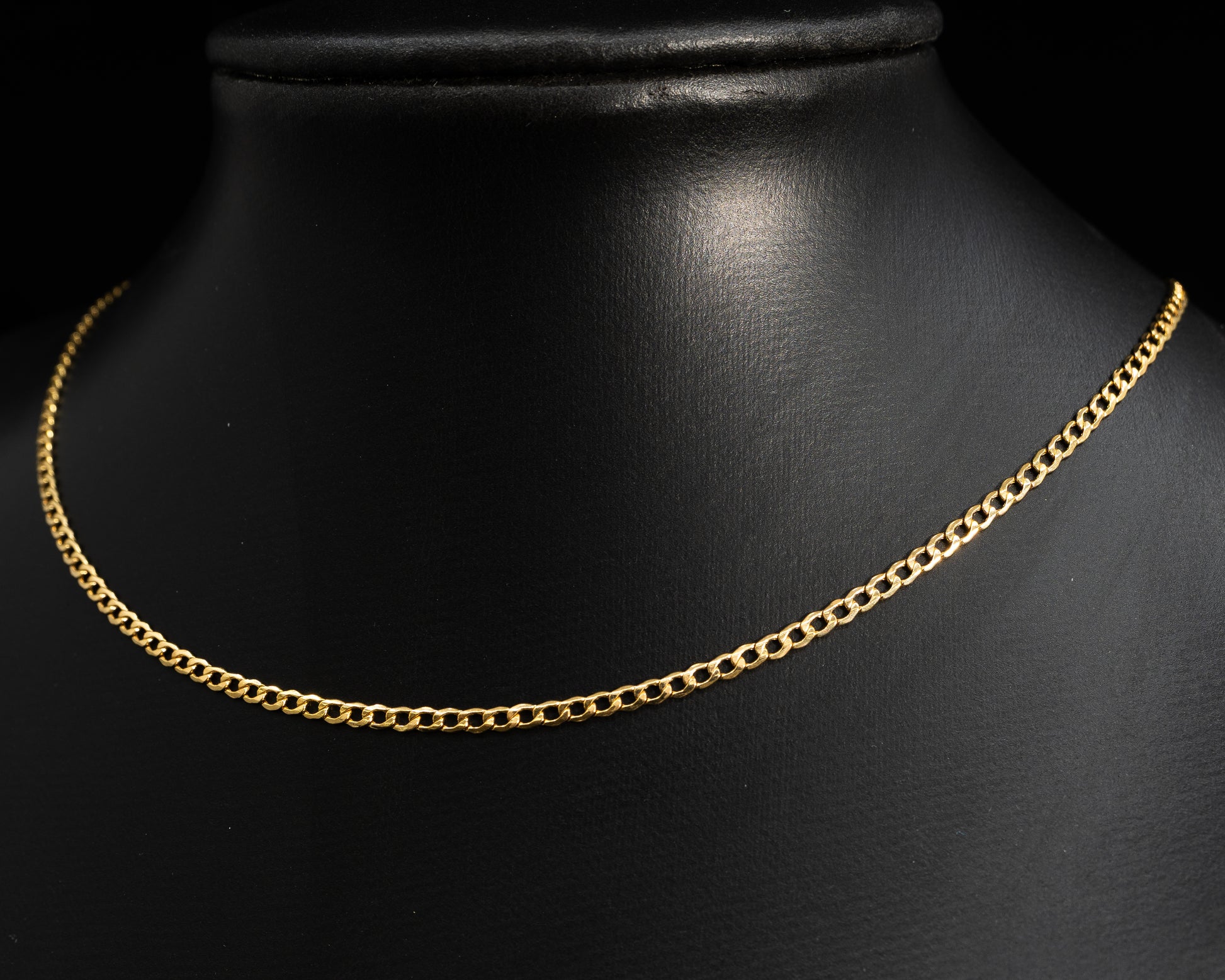 10k Gold Curb Chain ~2.5mm