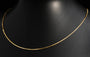 10k Gold Solid Box Chain 1.3mm