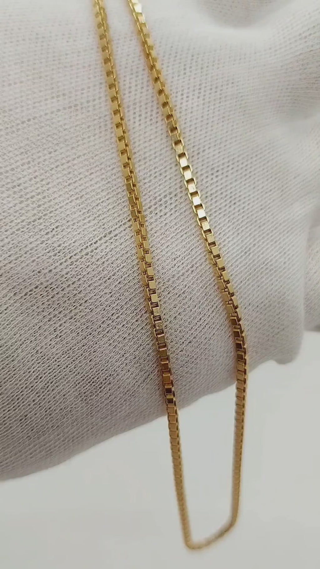 10k Gold Box chain for men and women