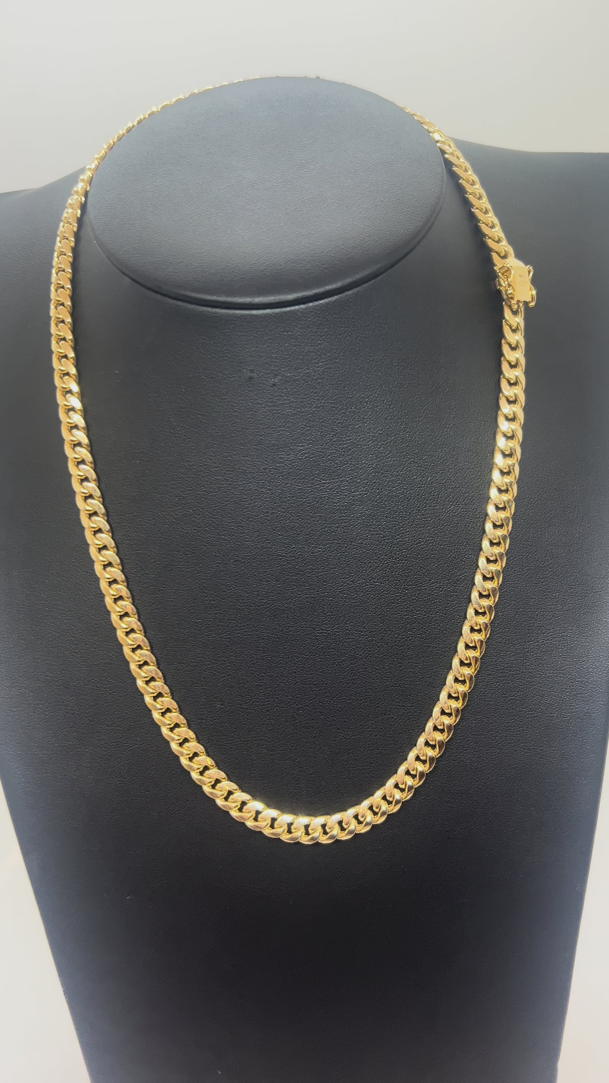 10k Gold Cuban chain ~7mm