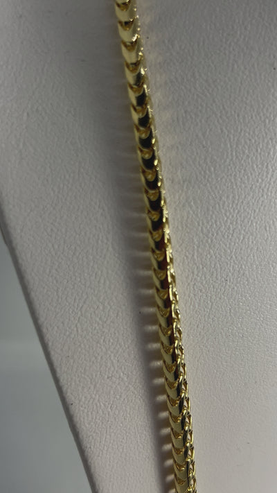 10k Gold Franco chain ~4mm