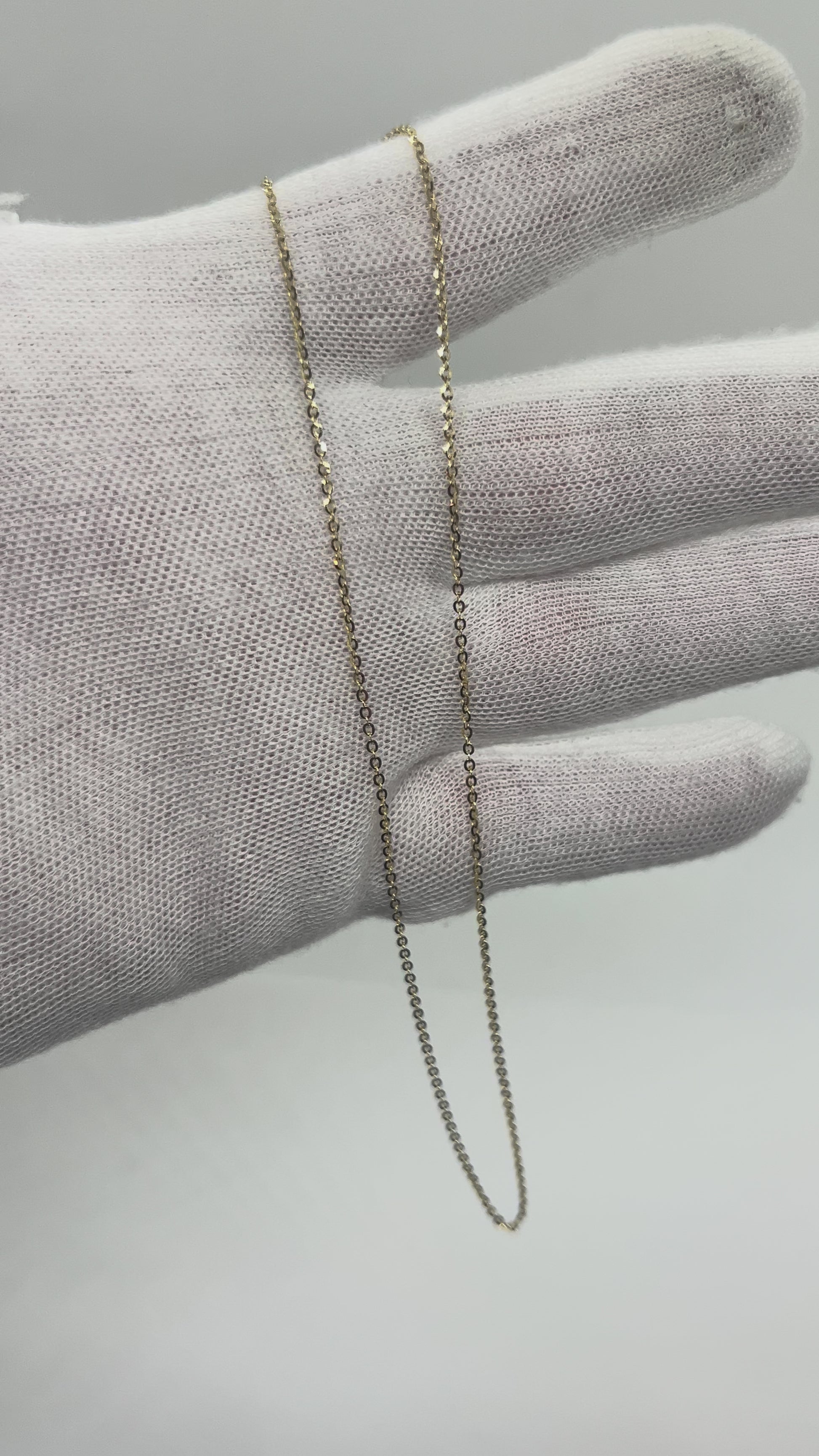 10k Gold Rolo chain 1.4mm