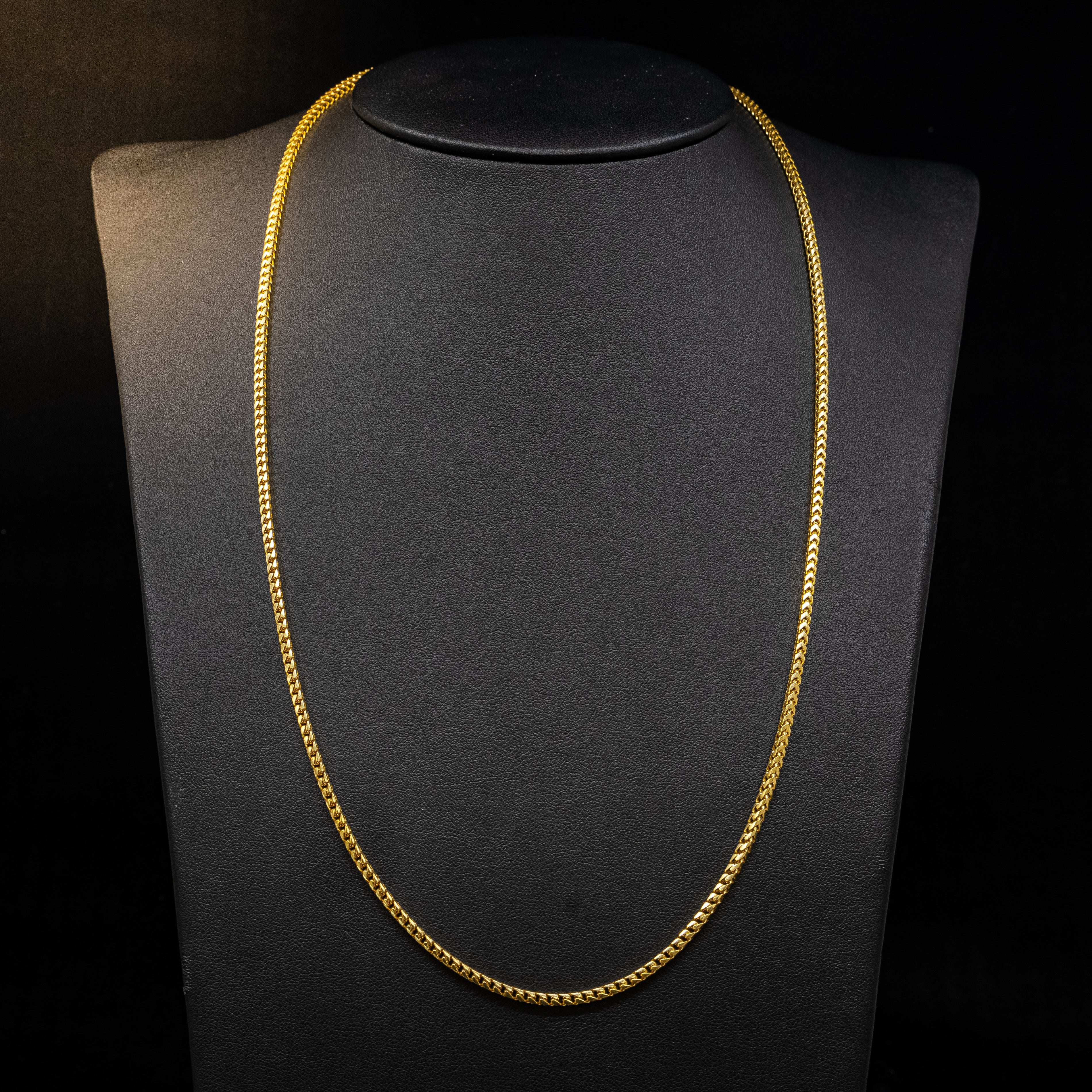 10k Solid Gold Franco chain 2.3mm