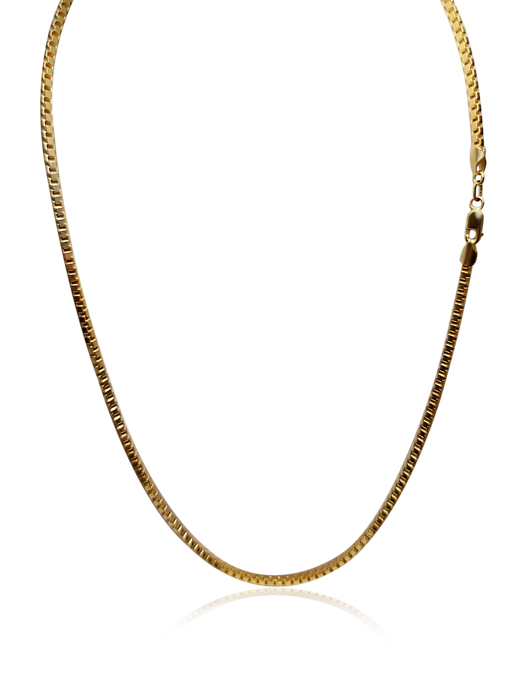 10k Gold Box chain for men and women