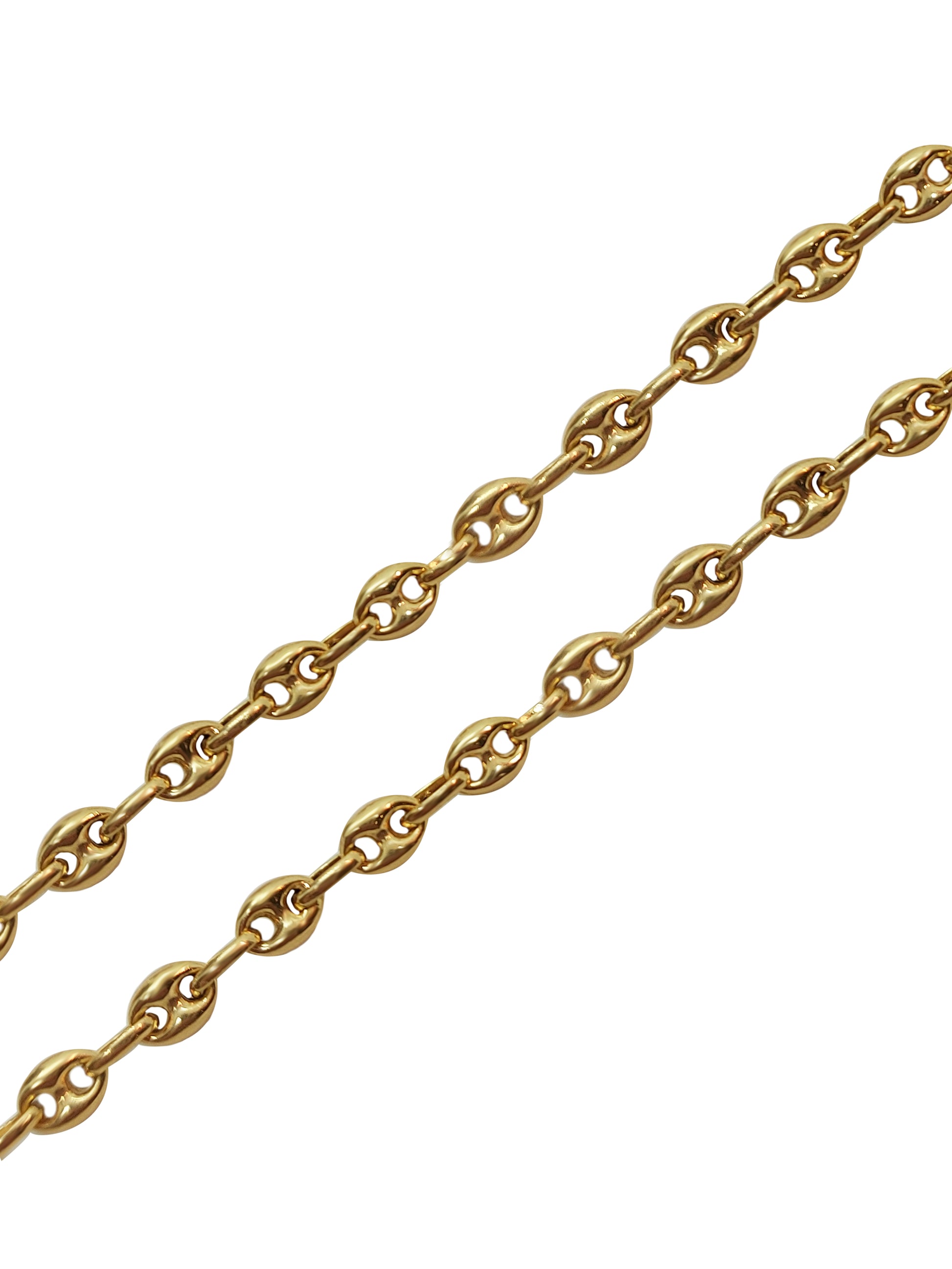 A 20-inch gold necklace from Panther Jewelry.