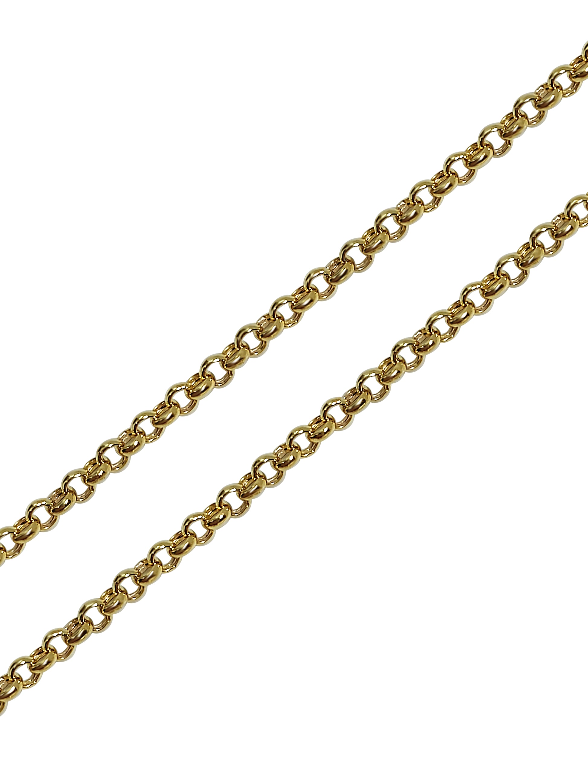 10k Gold Rolo Chain, 2.5 gram, 18 inch, 2.32mm width