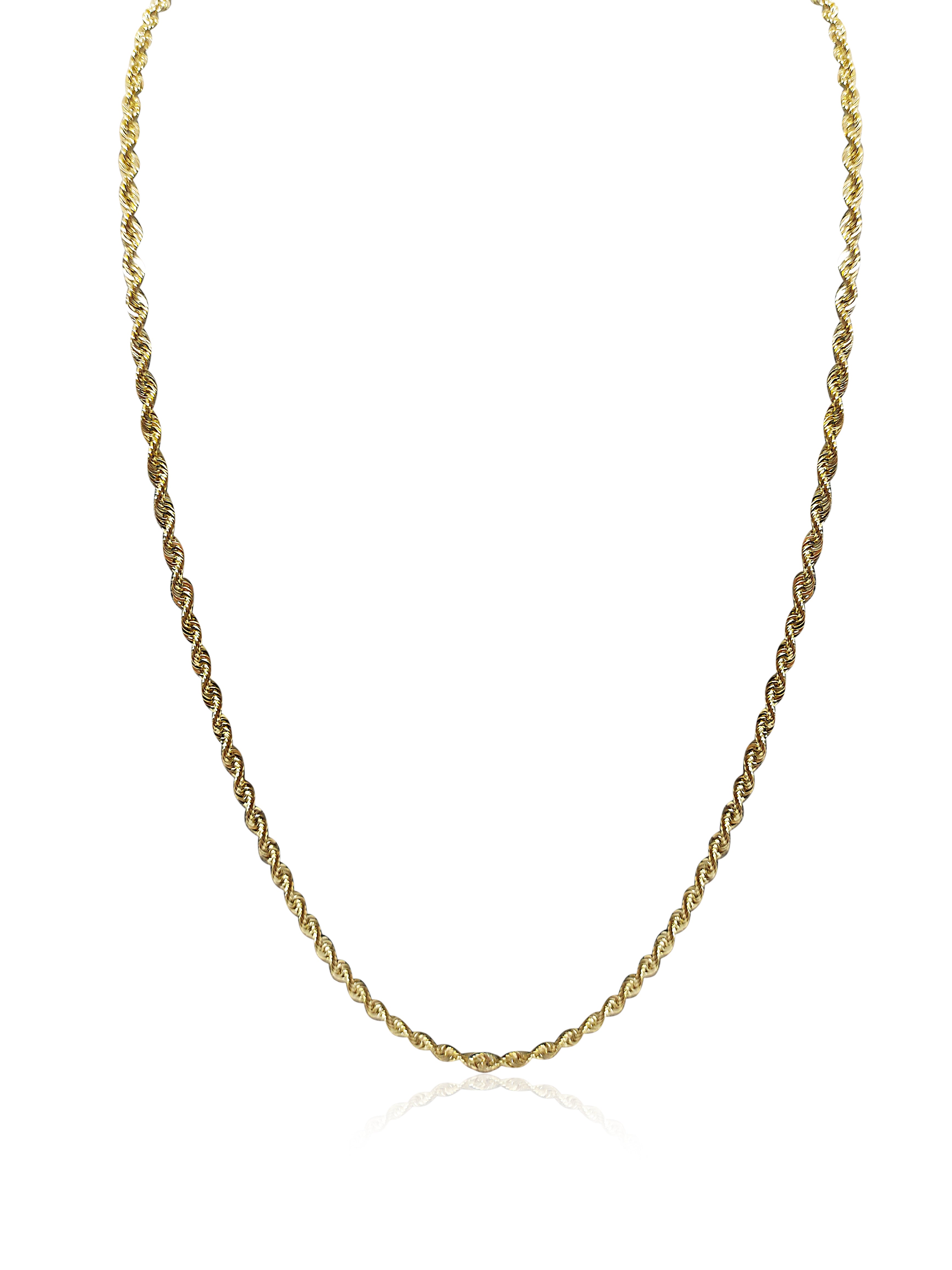 10k Gold rope chain ~3mm