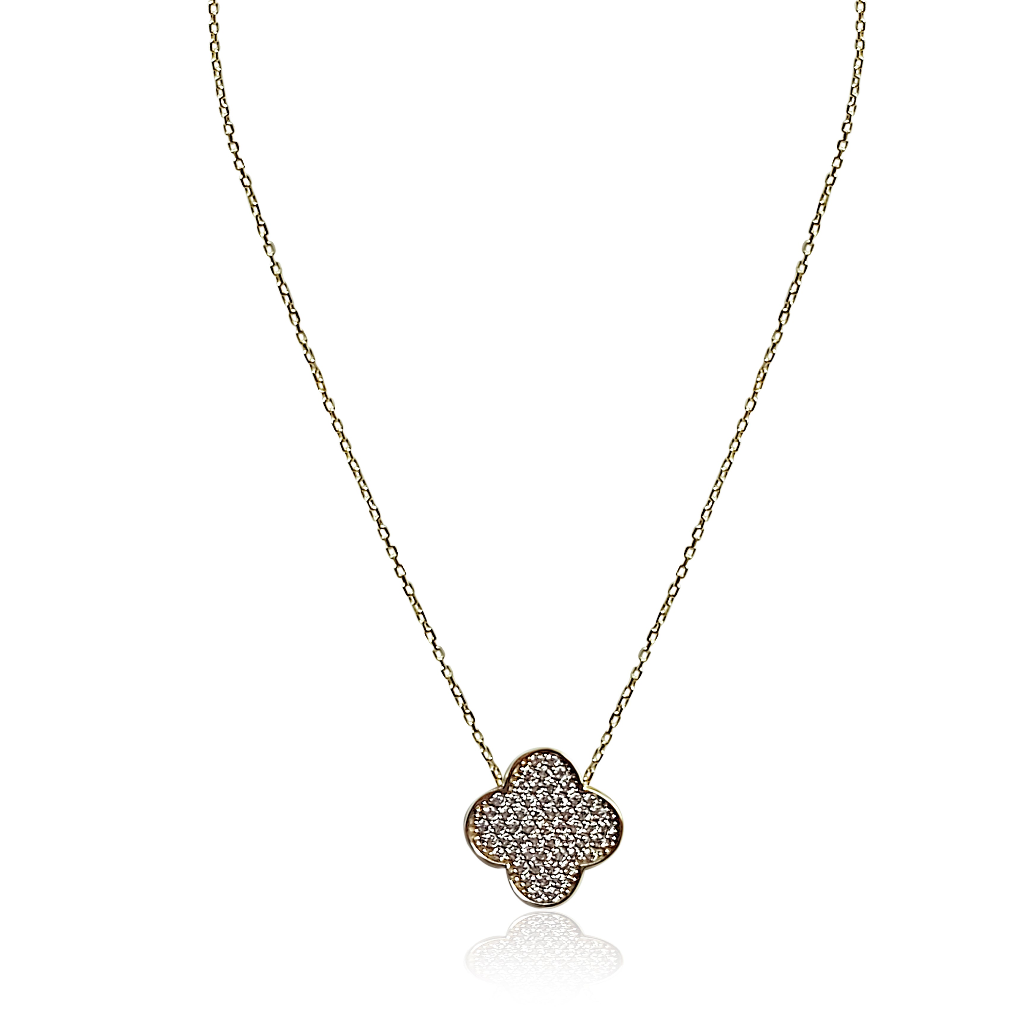 Pendentif en or 10K avec chaîne