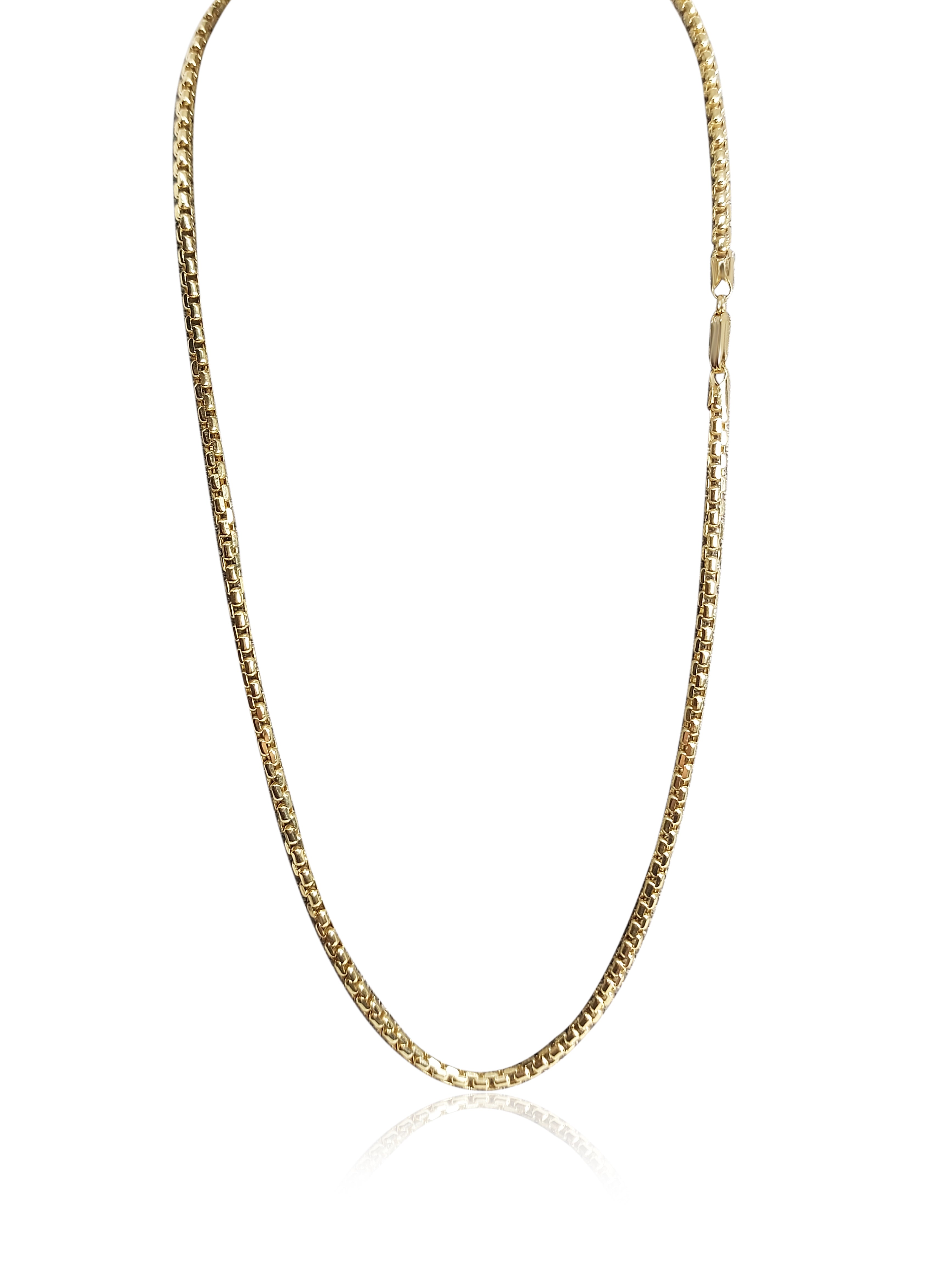 10k Gold Rolo chain 3mm width