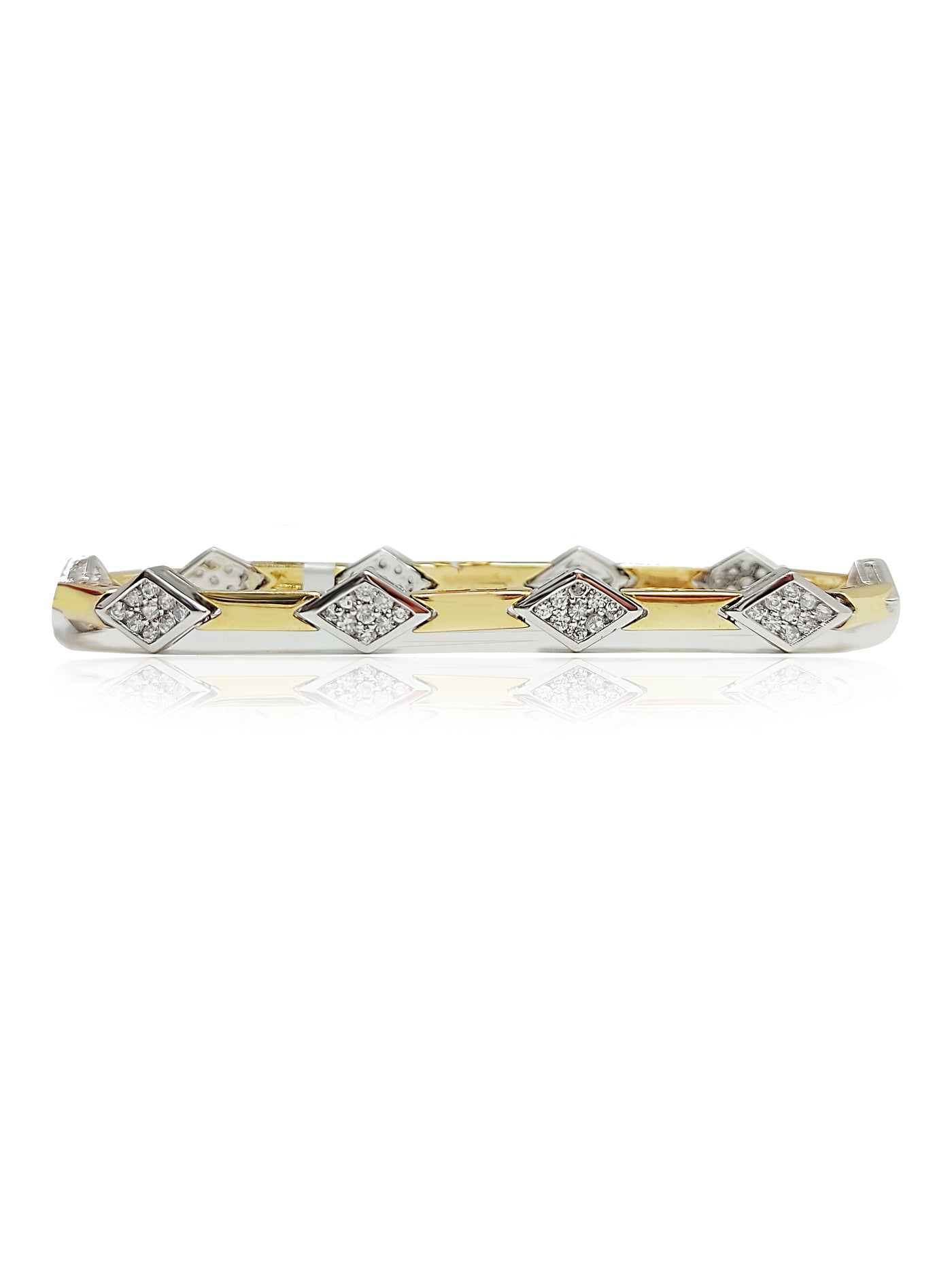 14k Gold Bracelet, Cubic, 15 gram, 3.5mm width