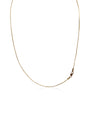 Full golden necklace with clasp