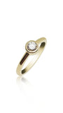 Bague de fiançailles solitaire