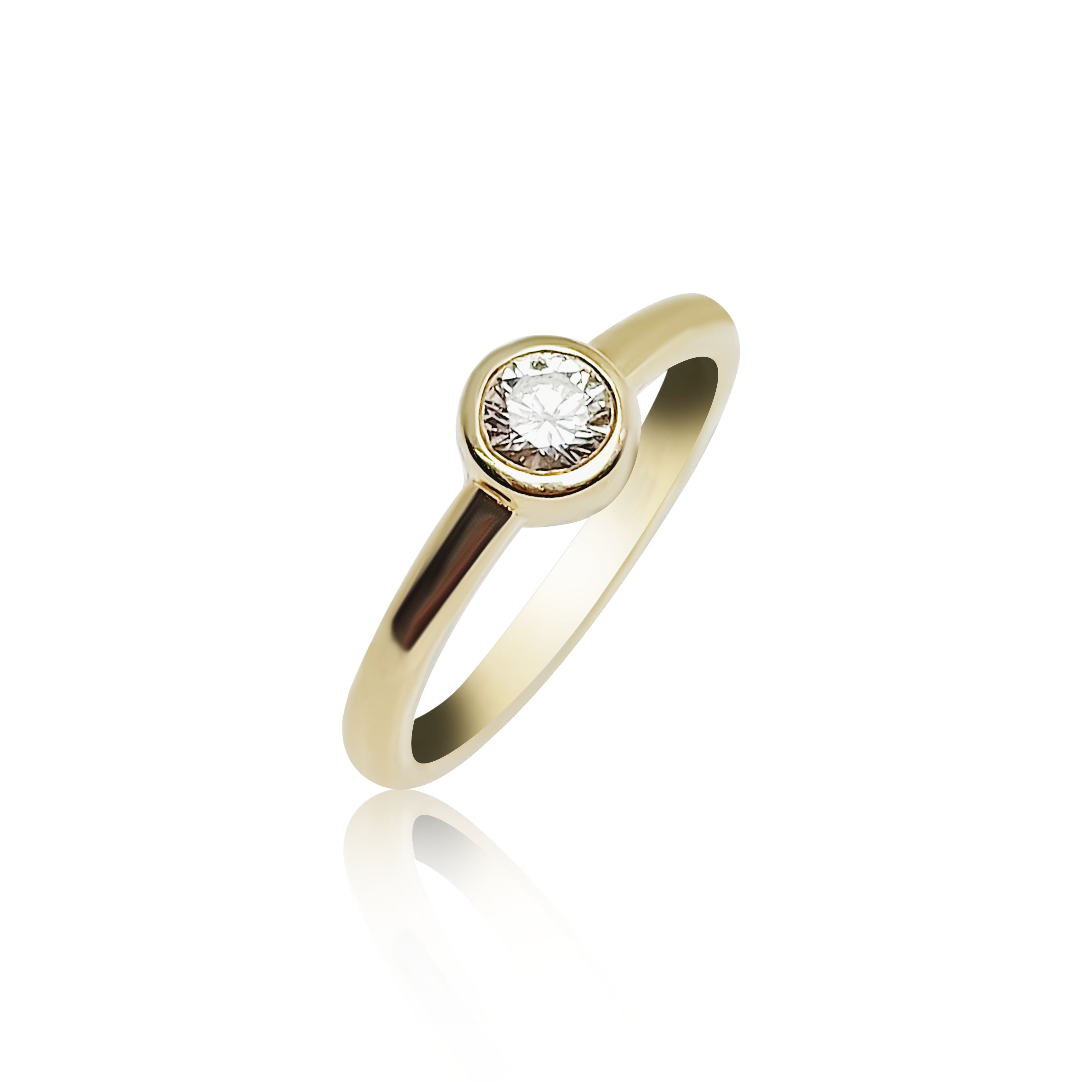 Bague de fiançailles solitaire