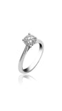 Bague de fiançailles solitaire avec diamant de 0,62 ct