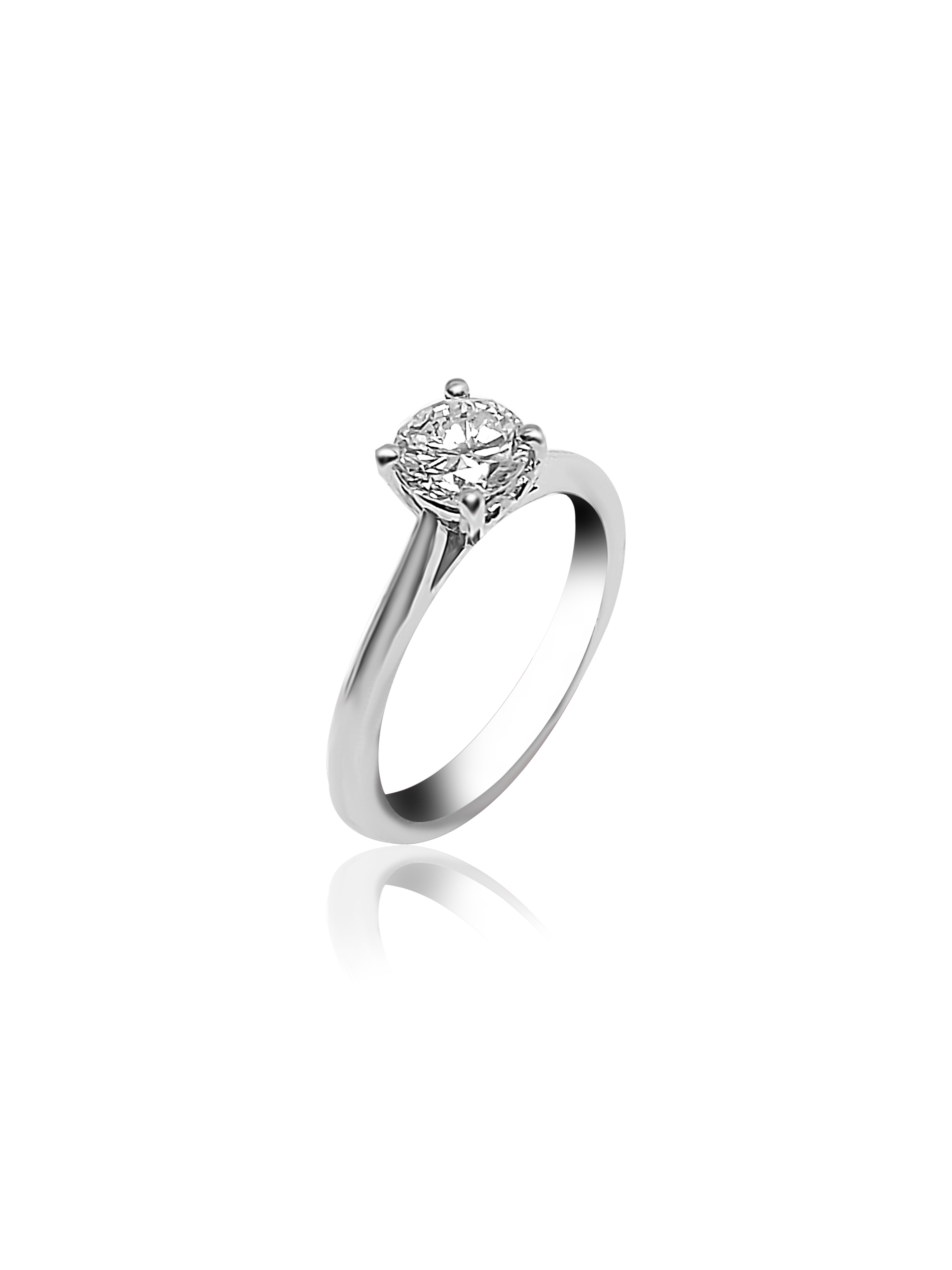 Solitaire Engagement Ring with 0.62ct diamond