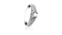 Bague de fiançailles pavée de diamants