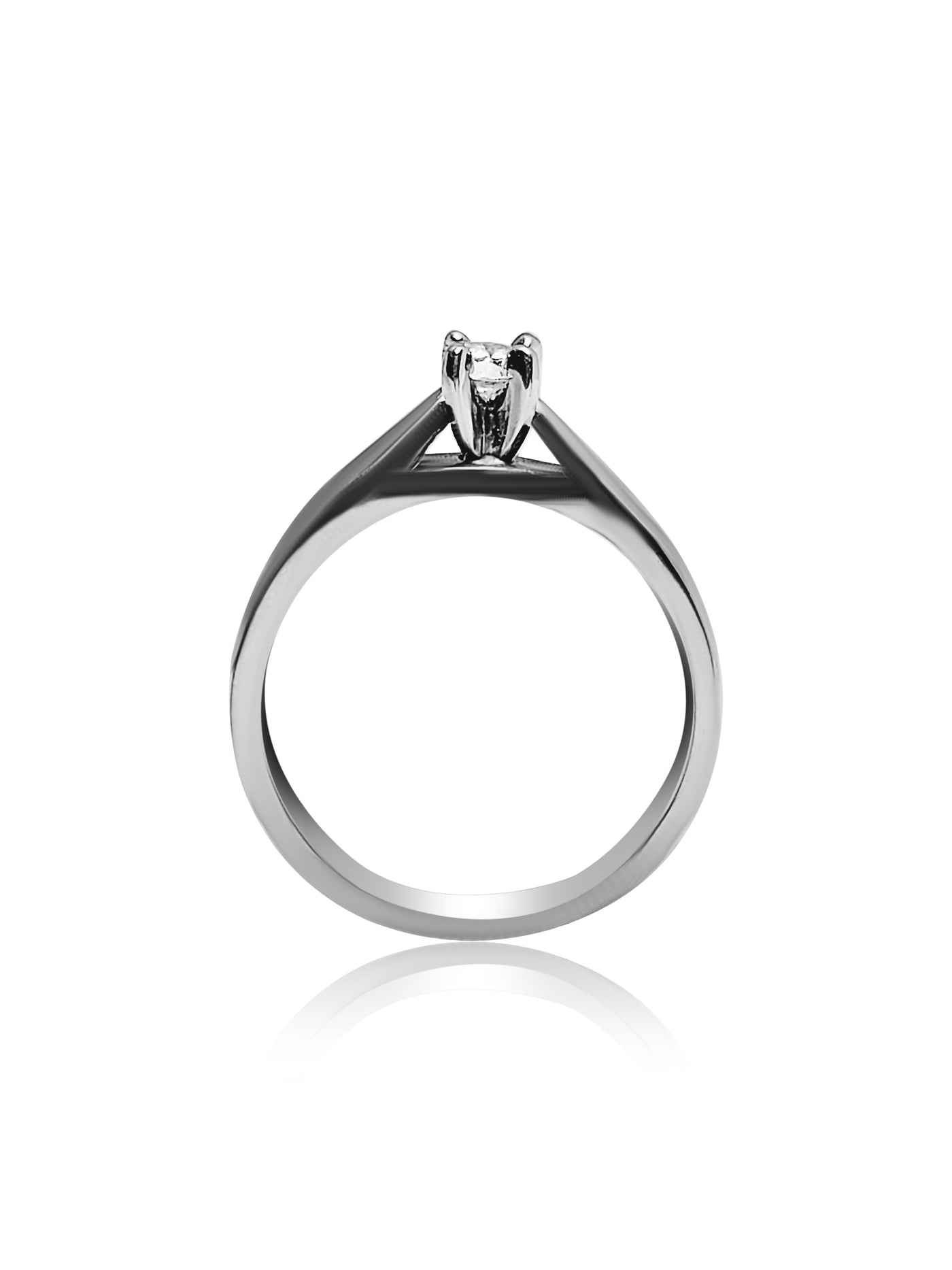 Solitaire Engagement Ring with 0.15ct diamond