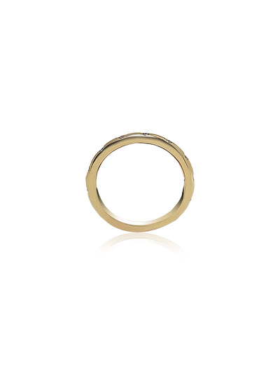 Wedding Ring with 0.10ct Round cut Diamonds