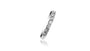 Bague de mariage avec sept diamants taille brillant ronds