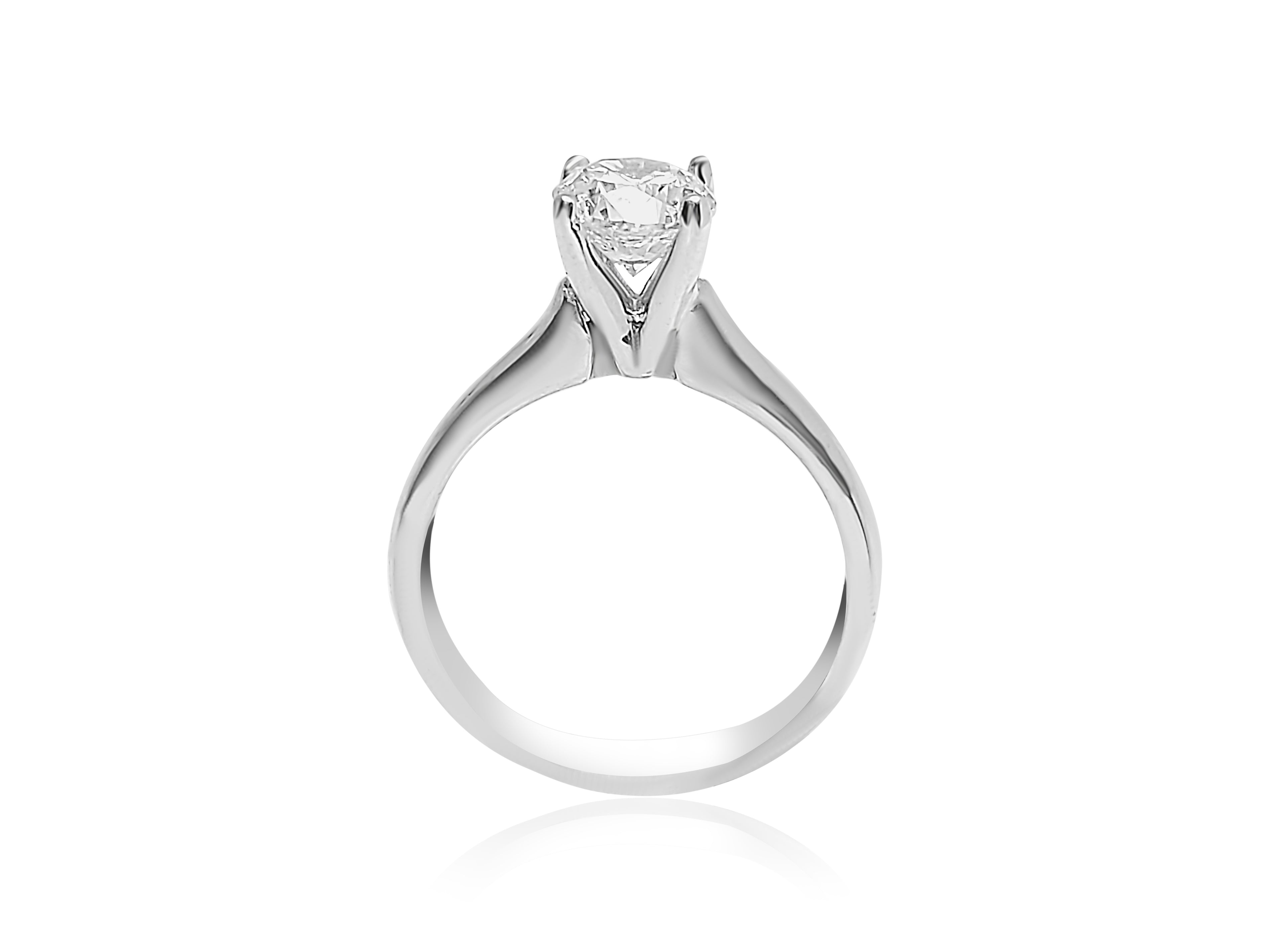 Bague de fiançailles solitaire avec diamant de 1,20 carat