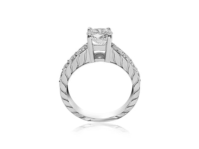 Pavé Engagement Ring with 1.90ct diamonds