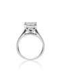  Standing 18k white gold engagement ring with 1ct diamond