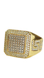 Bague brillante en or pour homme